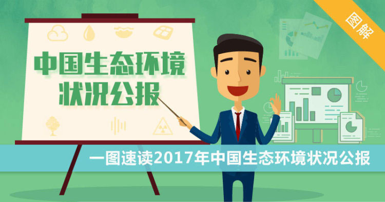 一圖速讀2017中國生態(tài)環(huán)境狀況公報